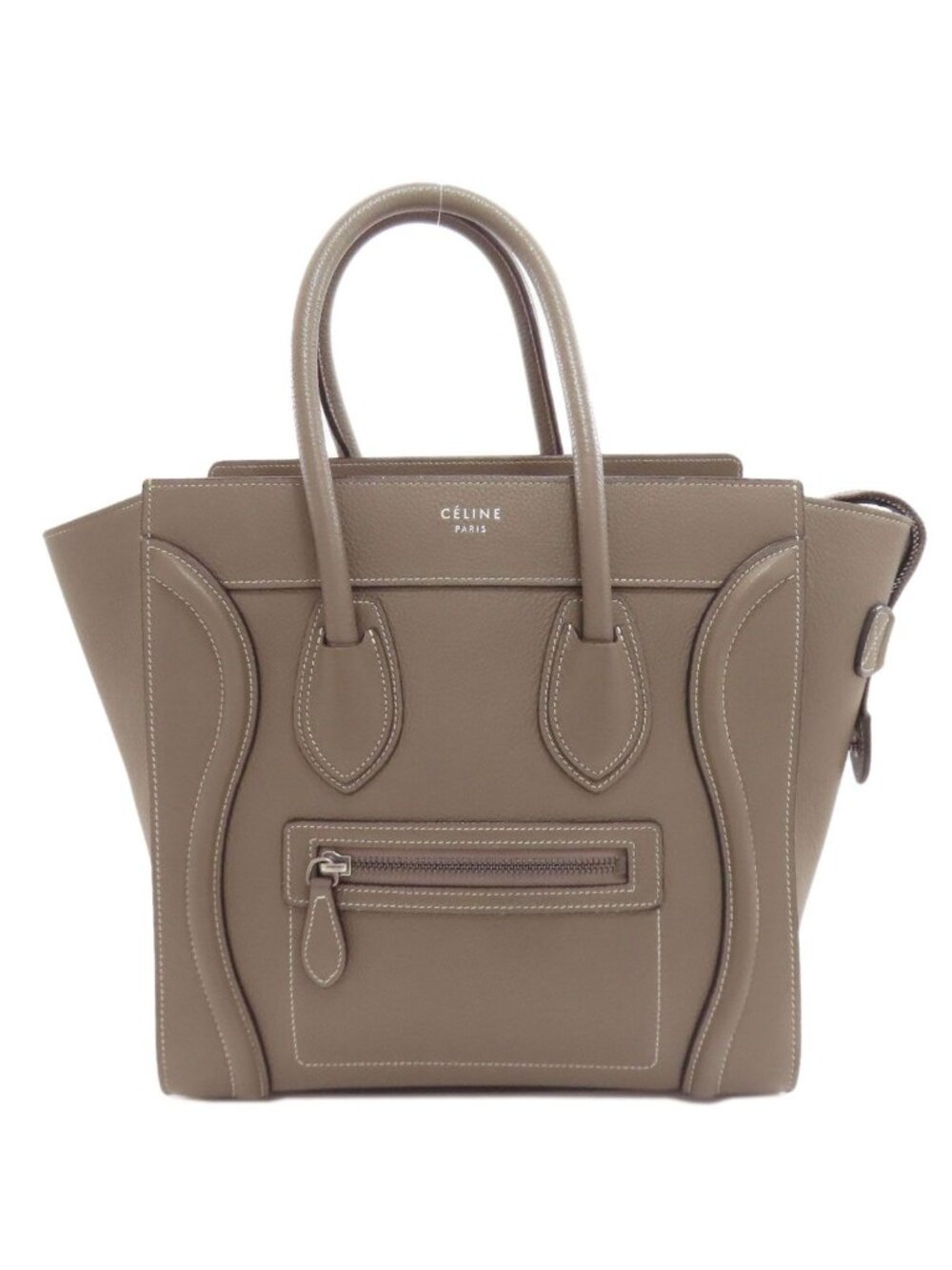 Celine Luggage Micro Handbag Calf